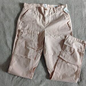 Gap cotton pants High Rise Straight Khakis
